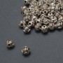 Bead insert hardware, inner diameter 1.2 mm +/-; outer diameter 5 mm +/-; packaging 20 g, 54 pcs (+/-)