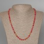 Polychrome Tourmaline Necklace with Faceted Beads, 6 mm Diameter ±, 48 cm Length