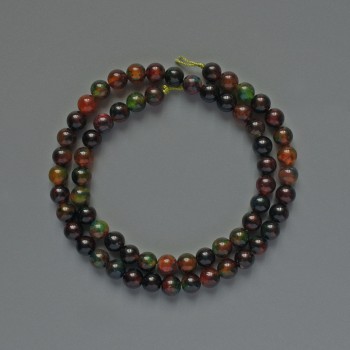 Jasper Beads (Man-made) Smooth Round Beads, 6mm Diameter, 38cm Length on Thread