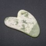 Gua Sha massage scraper made from natural Onyx stone 5.5x8 cm