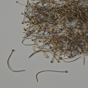 Ball-headed Pins, 40mm Length, Bronze 410g
