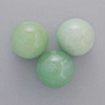 Souvenir Nephrite Stone Sphere, natural nephrite, diameter 20 mm ± (price per 1 pc)