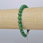 Malachite Bracelet with Smooth Beads 8mm
