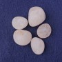 Souvenir natural stone Rose Quartz tumble stone, diameter 25x20 mm (±), 100 g packaging