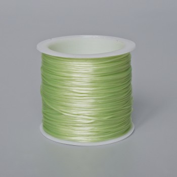 Lime Green Craft Elastic on Spool, 30 m+