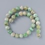 Chrysoprase Beads (synthetic acrylic) Smooth spheres, 12mm diameter, about 40 cm long on a thread