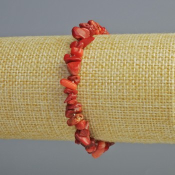 Natural Coral Granule Bracelet