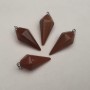 Pendant 'Pendulum' Aventurine Golden Sand 40x30x13mm+