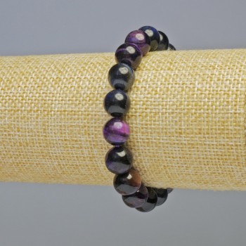 Bracelet with Multicolored Cat's Eye