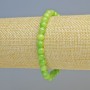 Onyx Imitation Bracelet (Smooth Beads) 6.5 mm Diameter ± (Stretch), Length 18 cm+