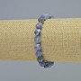 Bracelet Sodalite, natural stone, faceted beads, diameter 7×8 mm ± (stretch), length 18 cm+