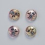 Hematite Bead 'Tree' - Chameleon color, diameter 12.5 × 4.5 mm ± (4 pcs)