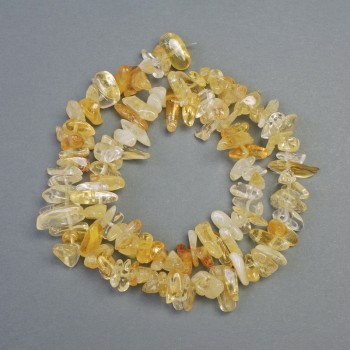 Citrine Bead Chips, Natural Stone