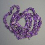 Amethyst Beads on Thread, Natural Stone Chips, Diameter 4-8×2-5 mm +/-, Length 82 cm+