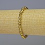 Gold-Colored Faceted Hematite Bracelet