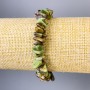 Jasper chip bracelet, 12x2 mm and 10x3 mm chips, length 18 cm, stretch