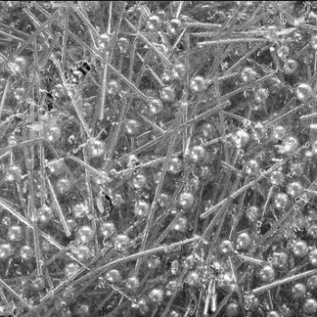 Ball-end pin gray metal, length 40 mm, 400 g