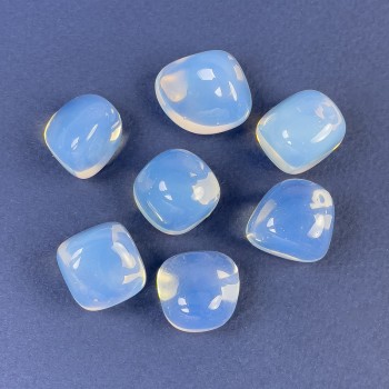 Opalite cabochon ("Moon") — souvenir stone