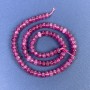 Tourmaline Rondelle Beads 6x4mm +/- on a thread, length 38cm+