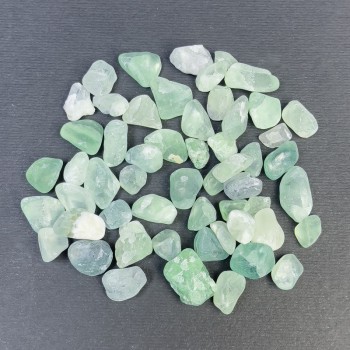 Natural Fluorite Stone Faceted Undrilled Nuggets 8–12×7–9 mm (+/-) (per 100 g +/-)
