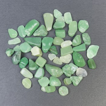 Nephrite Nuggets, processed undrilled, 11-20x8-10 mm (+/-) (per 100 g +/-)
