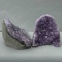 Price per 100 g. Natural amethyst druzy geode souvenir stone, weight from 500 g