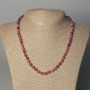 Tourmaline Necklace with a Smooth Bead, 6 mm Diameter, 50 mm Length