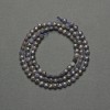 Sapphire Bead Coin-Shaped, 4×2.5 mm diameter, on thread, length 39 cm+
