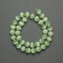 Cat's Eye Beads Green 10mm Smooth