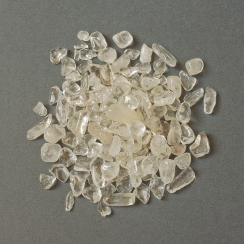 Natural Stone Rock Crystal Chip Without Hole 10-14×7-9 mm ± (per 100 g ±)