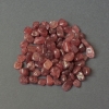 Strawberry quartz faceted chips undrilled 10-14×7-10 mm +/- (per 100 g +/-)