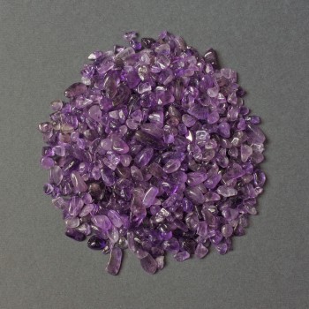 Natural Amethyst Chip Undrilled 5–11×4 mm ± (per 100 g)