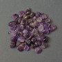 Natural Amethyst Stone — Faceted Nuggets, Undrilled, 14-18×12-15 mm ± (per 100 g ±)