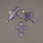 Lapis Lazuli Cross Pendant 27×18mm+