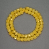 Natural Calcite Beads - Faceted Cubes, 7 mm Diameter, 39 cm Length