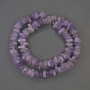 Amethyst Chip Beads 10x3mm on thread, length 39 cm+