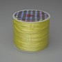Craft elastic on spool, Yellow color, length 30m+