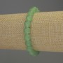 Jade Bracelet with Smooth Beads, 8 mm Diameter, 18 mm Length, Stretch