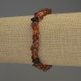 Amber Chip Bracelet 5–7×4 mm, 18 cm length, stretch