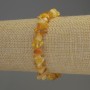 Amber chip bracelet 5-10×3-5 mm, length 18 cm, stretch