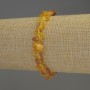 Amber chip bracelet 5–9×4 mm, length 18 cm, stretch