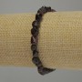 Garnet Bracelet, Tumbled, Diameter 6-8×6-7 mm, Length 18 cm, Elastic