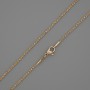 Xuping Chain with 18K Gold Plating, 0.5 mm Thick, 44 cm Length