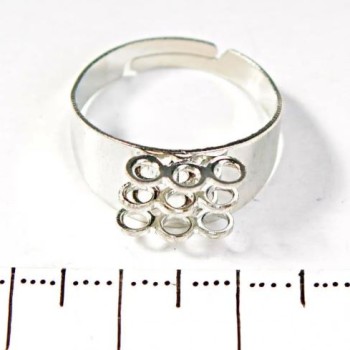 Price per pack / 10 pcs. 10 mm Ring Base with 9 Loops