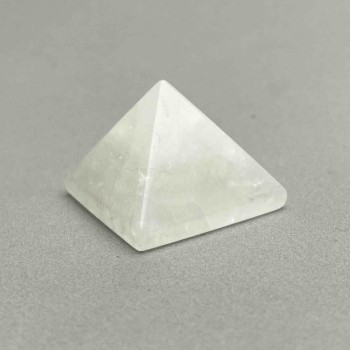 Pyramid souvenir natural stone Mountain Crystal 30x30x25mm+