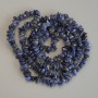 Sodalite chip beads, 8-10×2-4 mm, 80 cm on thread