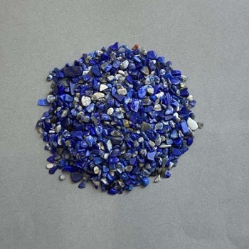 Natural lapis lazuli chips without holes 3-4x4-6 mm ± (per 100 g ±)