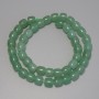 Nephrite Beads: Rounded Cylinders, 8×8 mm, 36 cm length on thread