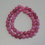 Tourmaline Beads, Smooth Balls, 8mm Diameter ±, on Thread, Length 38cm+