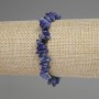 Sodalite chip bracelet, 5–12×3 mm, length 18 cm, elastic